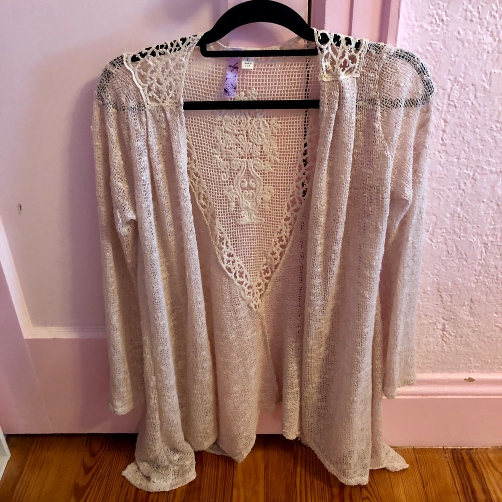 Tan Cardigan